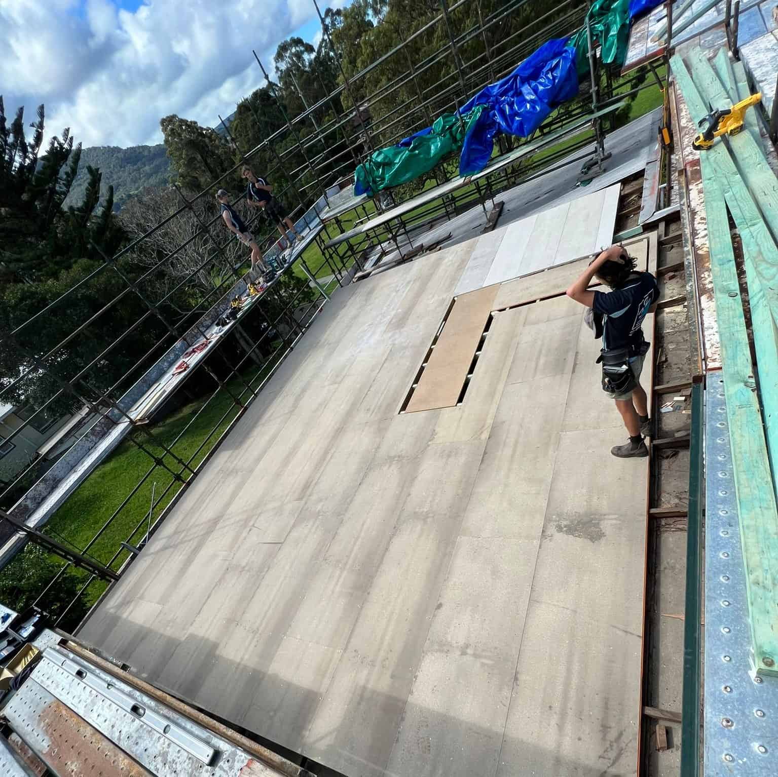 Figtree Second Storey Addition Subfloor Progress Shot