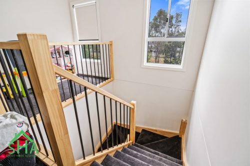 Stairs built By Smart Home Additions  Second Storey Addition Mount Annan 