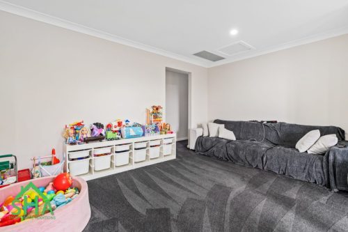 Living Room built By Smart Home Additions  Second Storey Addition Mount Annan 