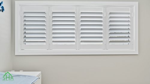 Plantation shutters in second storey addition Gledswood Hills 70m2 built by Smart Home Additions